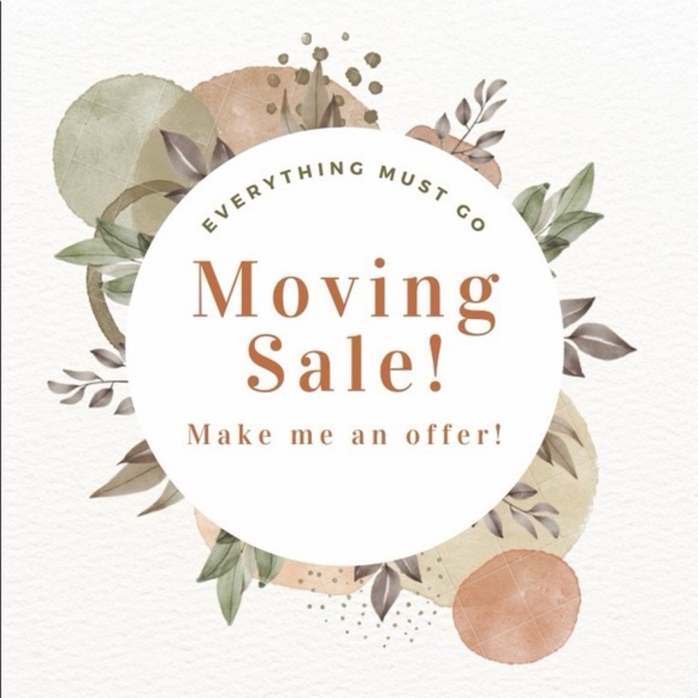 MOVING SALE